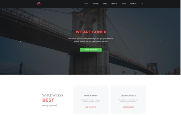 Free PSD for Web development