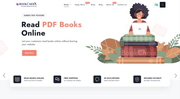 5+ Best WordPress Bookstore Themes for Selling Books Online