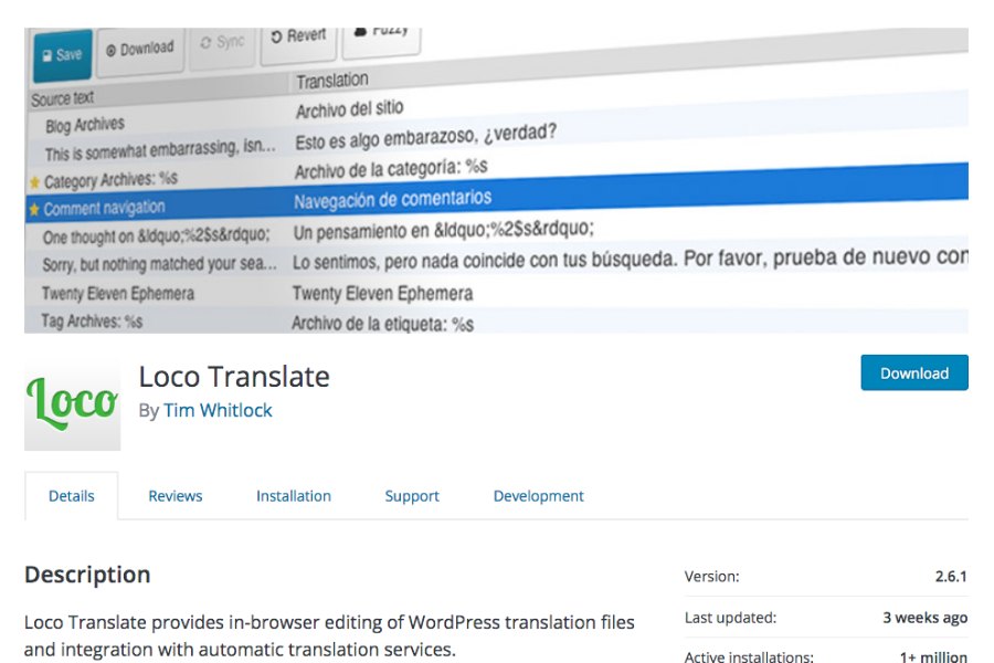 LocoTranslate WordPress Plugin