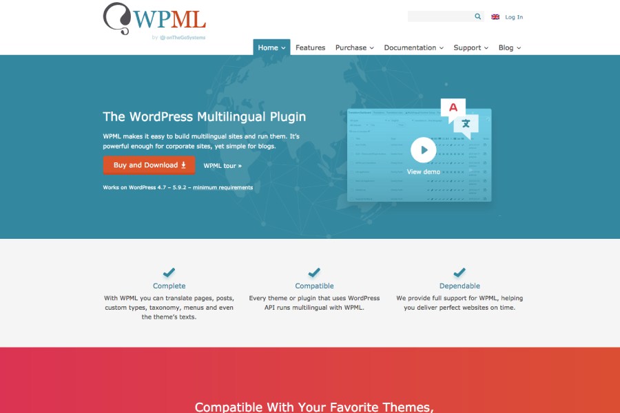 WPML Multilingual WordPress plugin