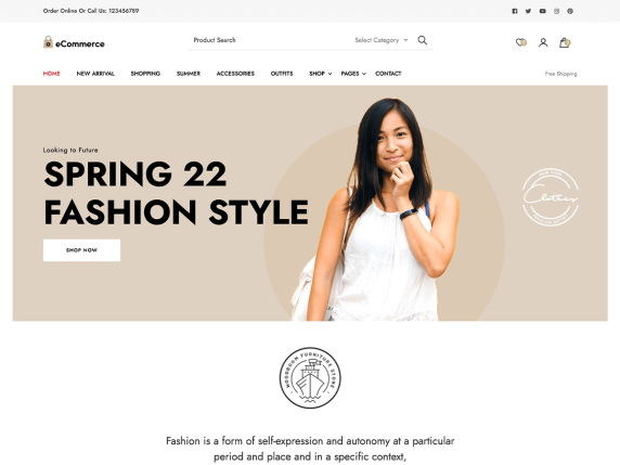 Rara eCommerce Theme