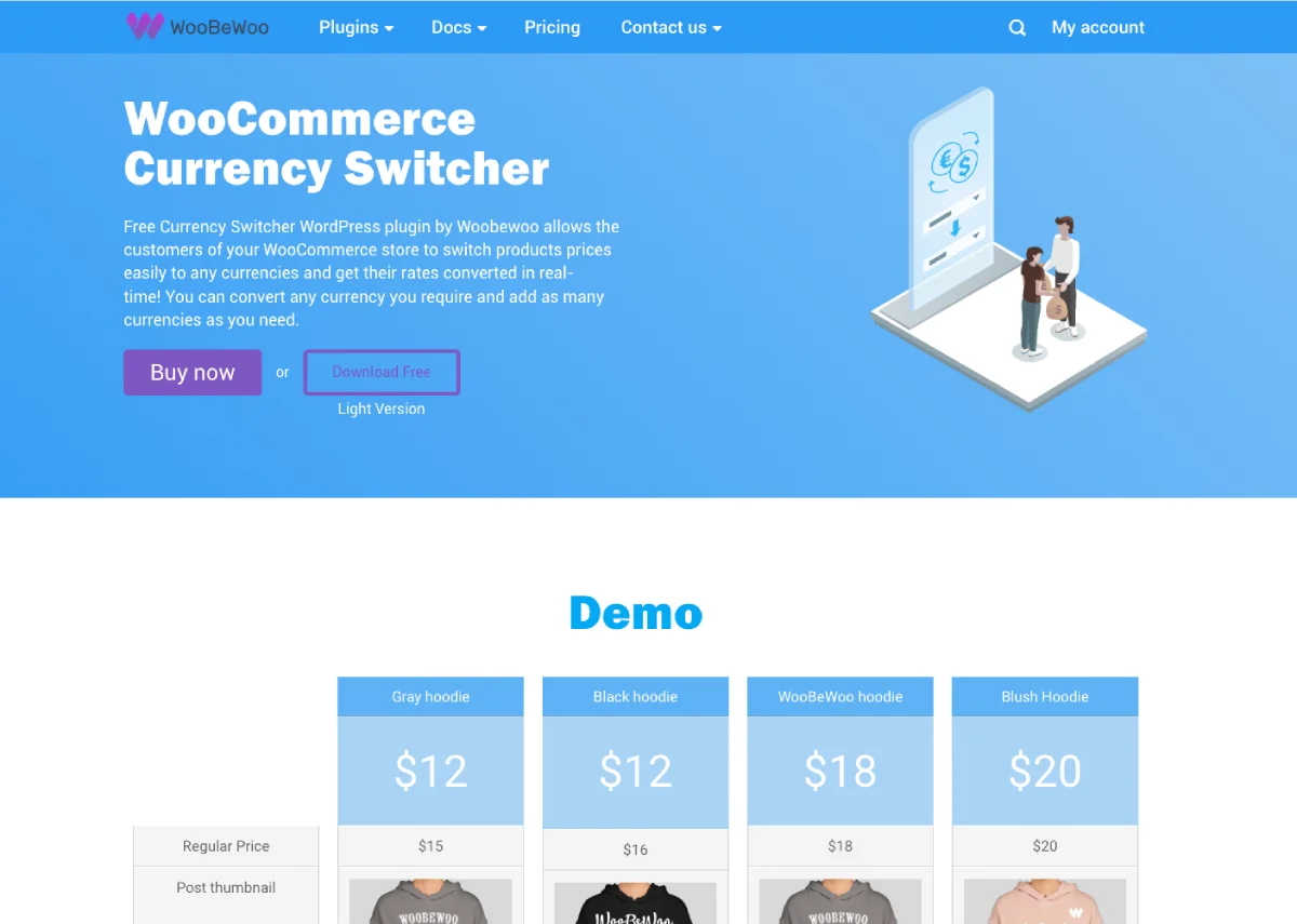 WBW - WooCommerce Currency Switcher