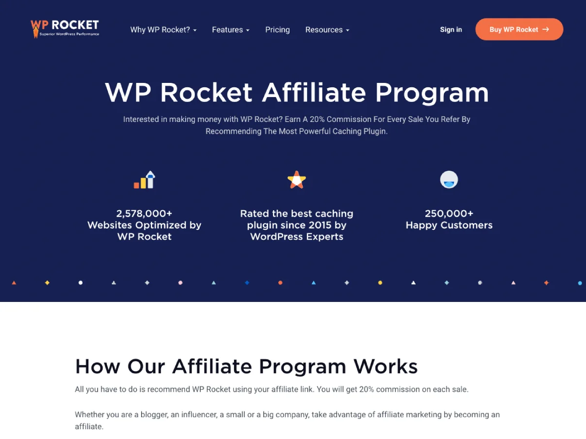 WPRocket best affiliate programs