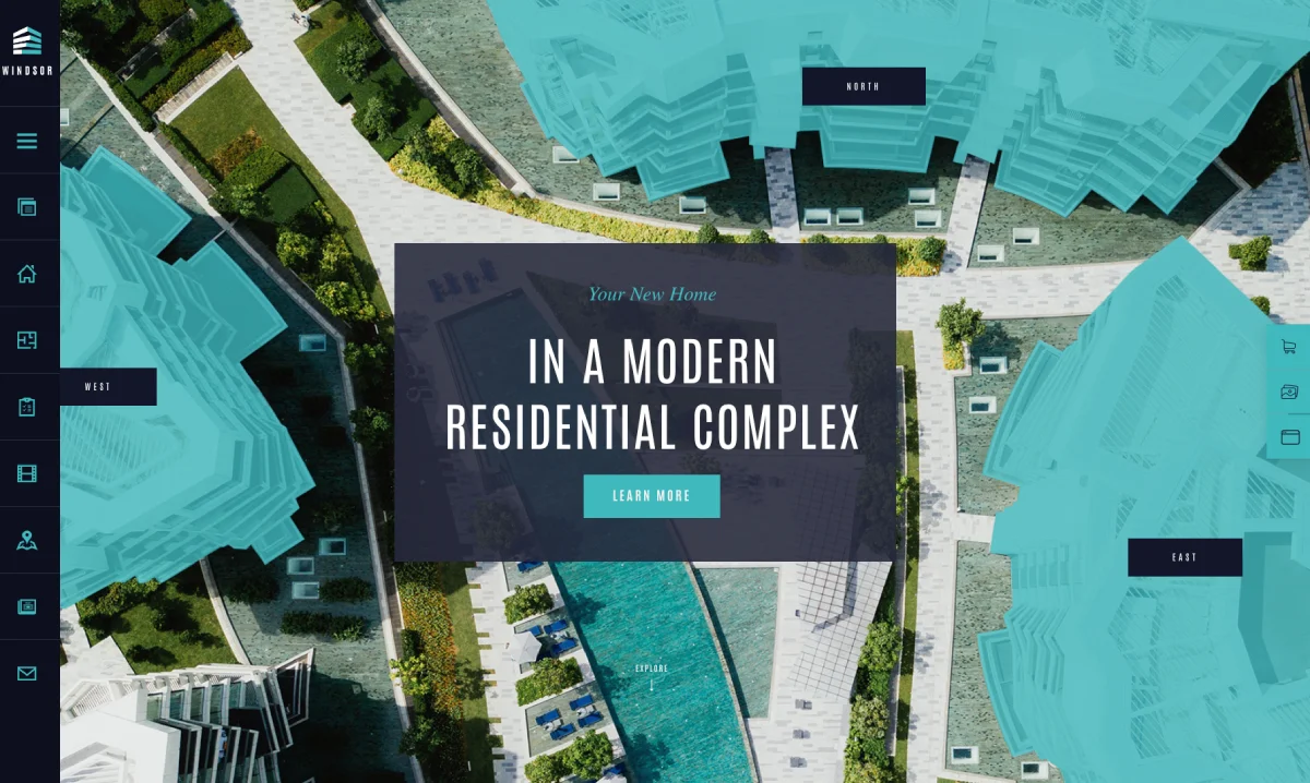 Windsor Apartment and Complex WordPress Theme